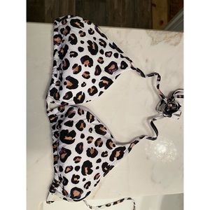 Leopard print bikini
